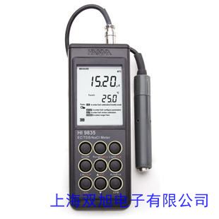 哈納HI2030微電腦電導率EC-總固體溶解度TDS-鹽度-溫度測定儀