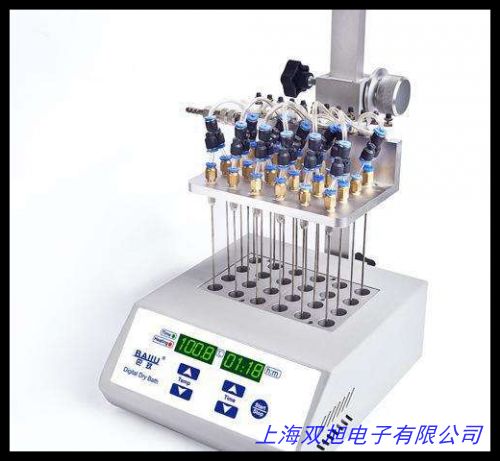 24管水浴式氮吹儀 DCY-24S 可進行單獨流量調節 靈活自平衡升降
