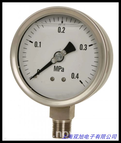 軸向耐震壓力表 徑向耐震壓力表 不銹鋼壓力表 軸向帶邊