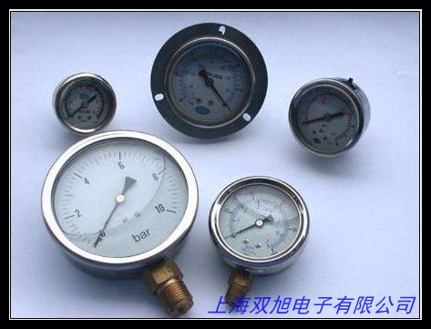供應(yīng)壓力表 不銹鋼壓力表 各種氣體耐震壓力表